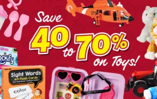 Save 40 to 70% on Toys!