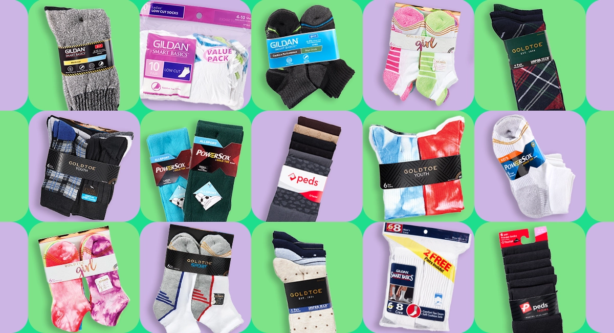 A wide variety of Gold Toe brand socks for men, women and kids.