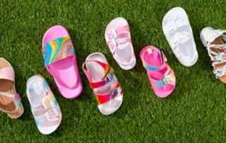 Kids' sandals from brands including Laura Ashley, Nanette Lepore Girls, Josmo, Petalia, Kensie Girl, and more.