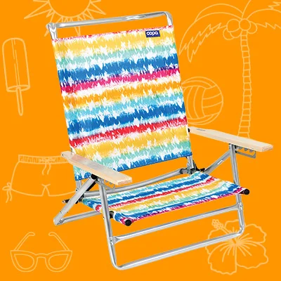 a beach chair