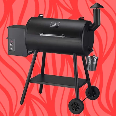 a smoker grill