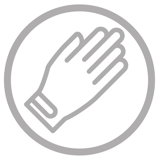 Gray Safety Gloves icon