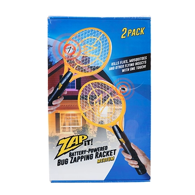 ZAP IT! Battery-Powered Medium Bug Zapping Racket
