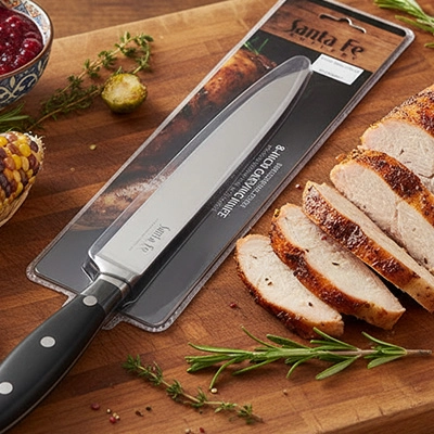 Lifestyle photo of Santa Fe Professional Grade 8-Inch Carving Knife SKU: 298437
