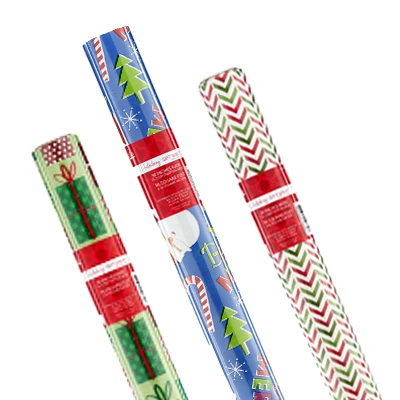 Christmas Wrapping Rolls 90 ft