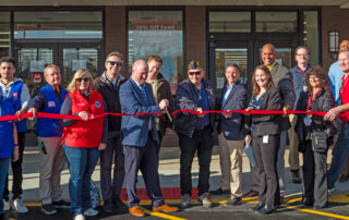 Ribbon cutting event at our Holmdel, NJ Grand Opening.