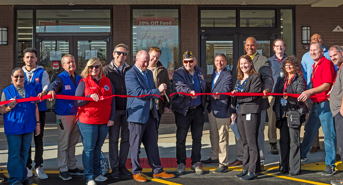 Ribbon cutting event at our Holmdel, NJ Grand Opening.