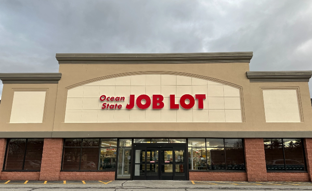 Ocean State Job Lot storefront in Saint Albans, VT