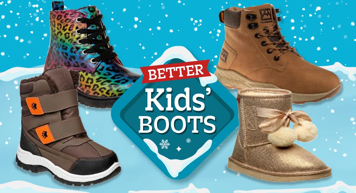 Ocean State Job Lot Can't miss CLoseout, better kids' boots graphic