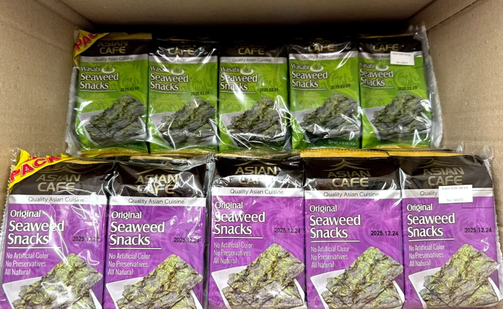 Asian Cafe seaweed snacks