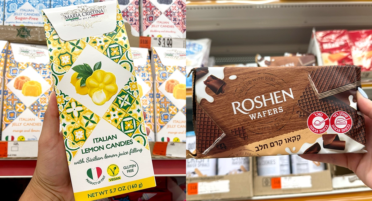 Maria Cristina Italian Candies and Roshen Wafers