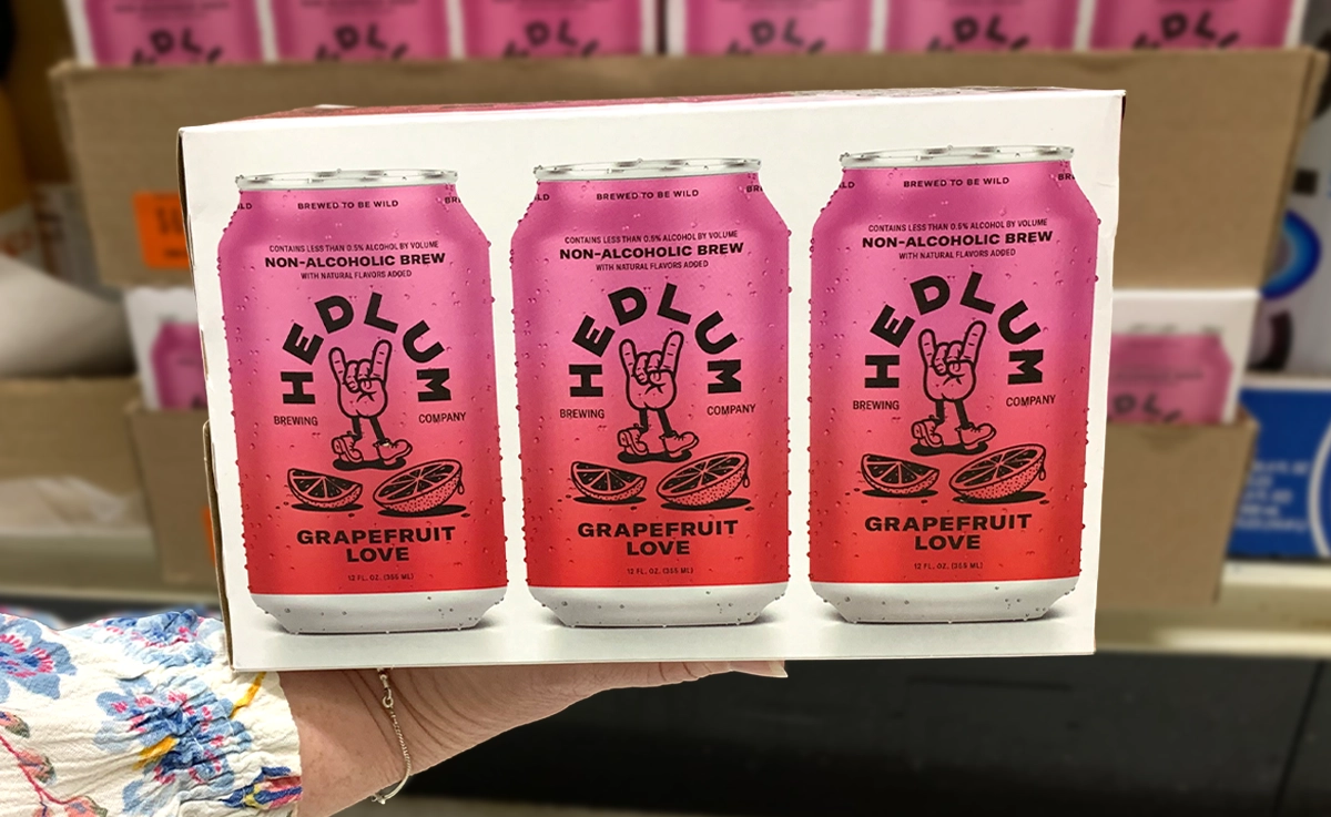 Hedlum Non-Alcoholic Brew Grapefruit Love at Ocean State Job Lot