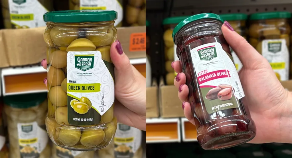 Garden Fresh Olives at Ocean State Job Lot