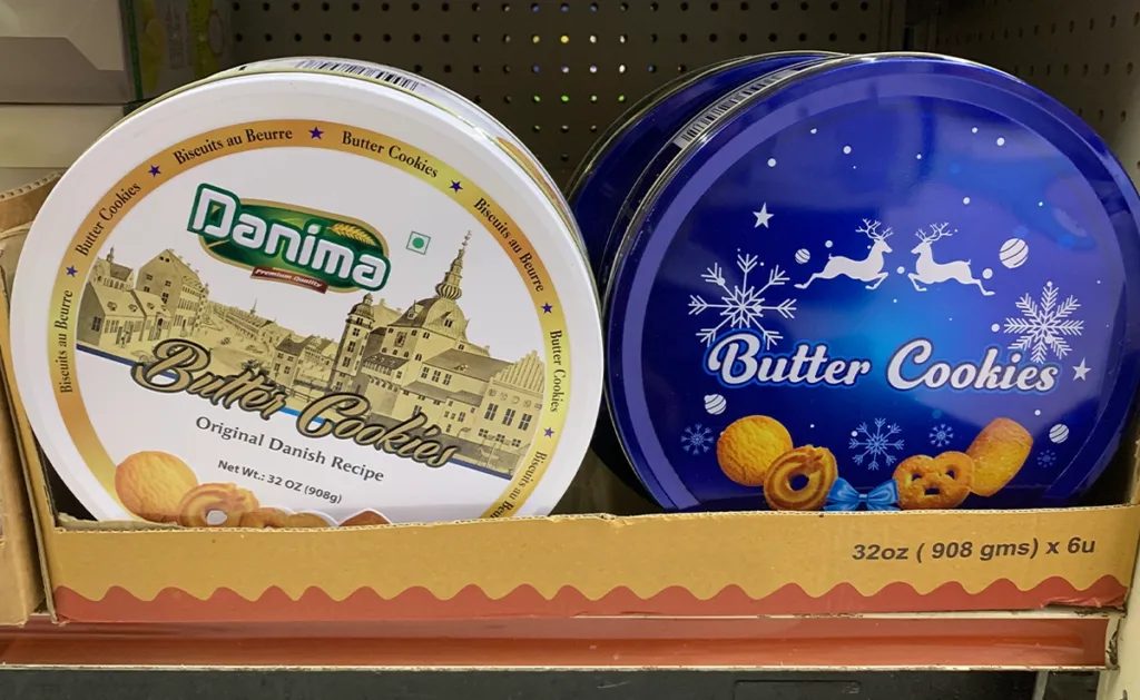 Danima Butter Cookies at Ocean State Job Lot