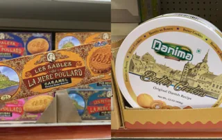 Les Sables De La Mere Poulard and Danima Butter Cookies at Ocean State Job Lot
