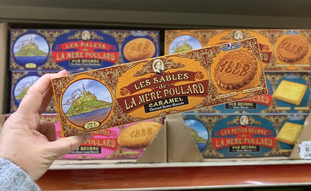 Les Sables De La Mere Poulard Butter Cookies at Ocean State Job Lot