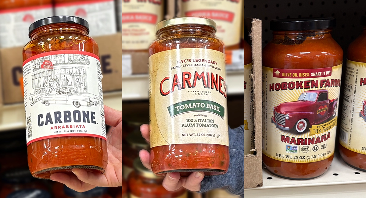 Pasta Sauces at Ocean State Job Lot