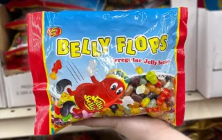 A bag of Jelly Belly Belly Flops at Ocean State Job Lot