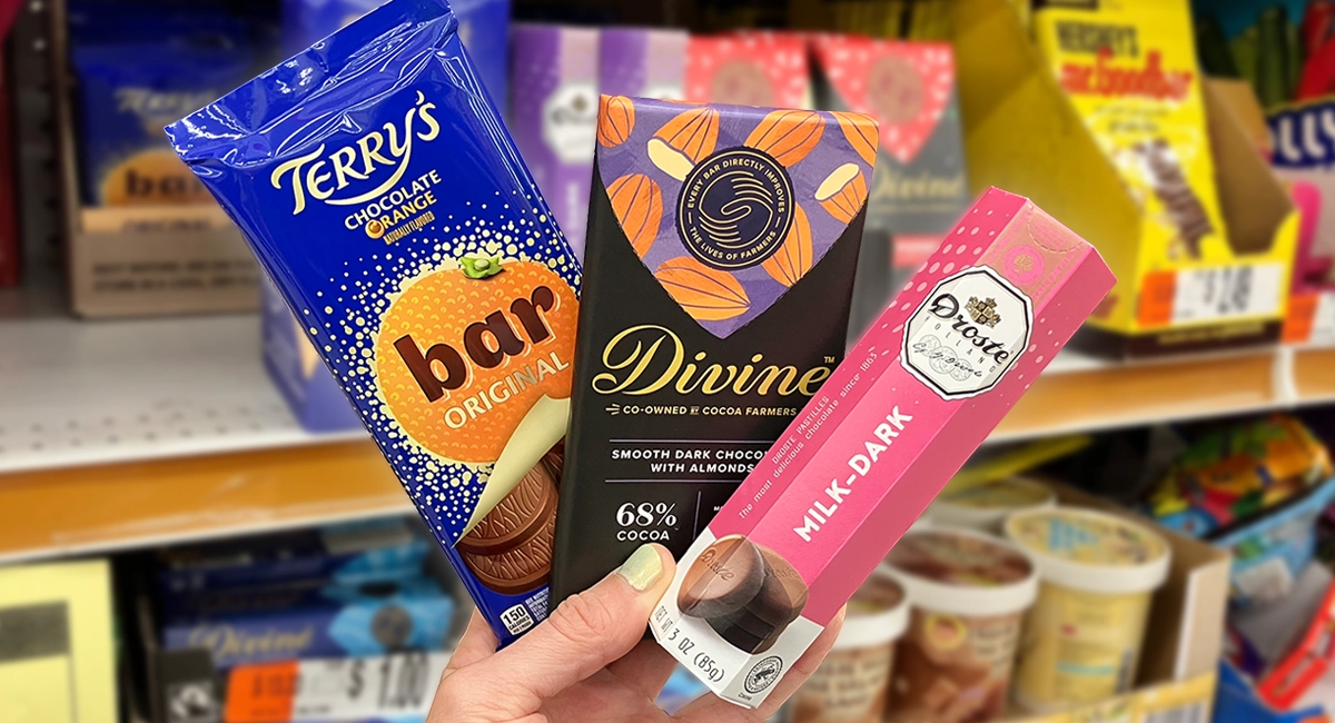 Terry's, Divine and Droste Chocoaltes at Ocean State Job Lot