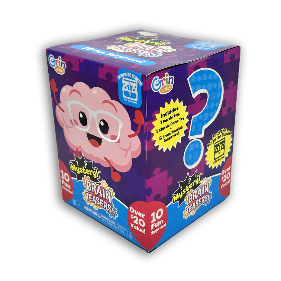 Brain Teasers Mystery Toy Box