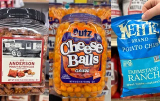 A variety of snacks sold at Ocean State Job Lot stores