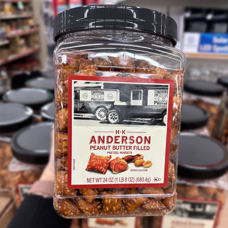 H.K. Anderson Peanut Butter Filled Pretzel Nuggets at Ocean State Job stores