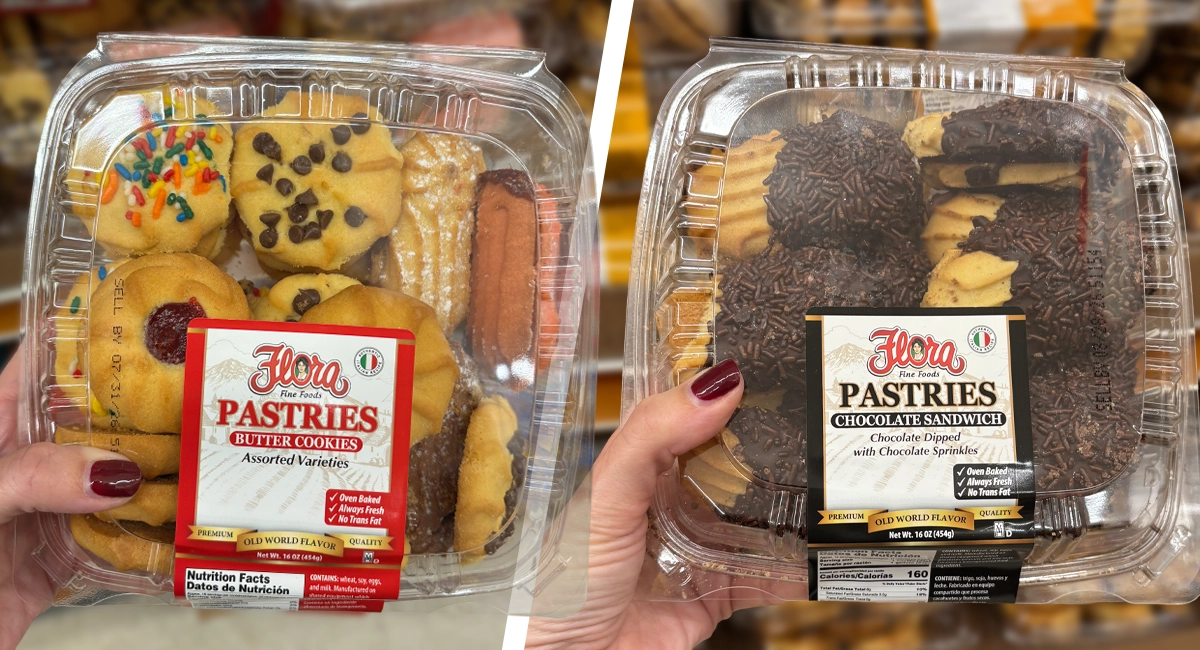 Flora Fine Foods cookies at Ocean State Job Lot.