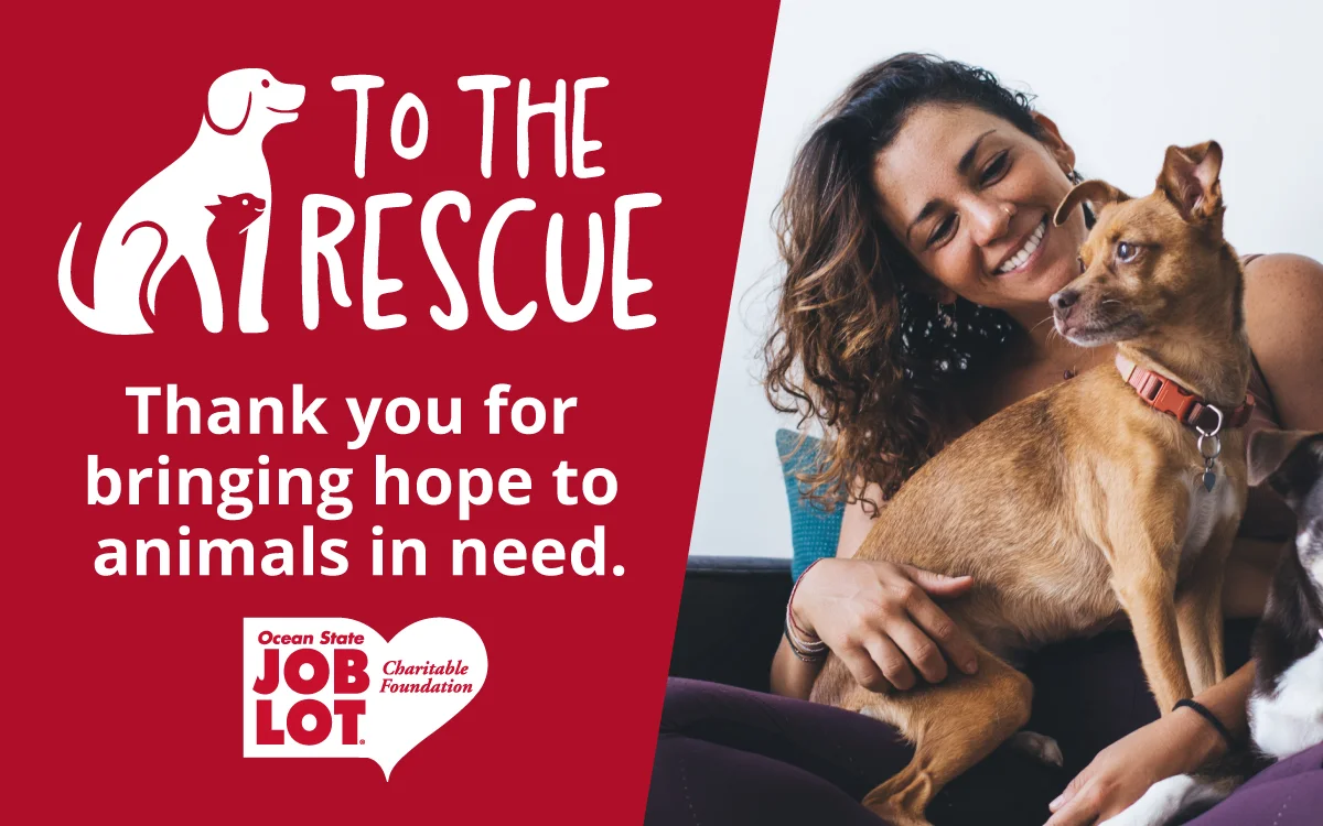 To The Rescue, Thank you for bringing hope to animals in need.