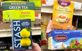 A selection of teas found at Ocean State Job Lot stores