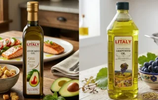 Litaly brand Avocado Oil and Grapeseed Oil in Ocean State Job Lot stores