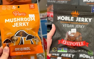 Pan's Mushroom Jerky and Noble Jerky in Ocean State Job Lot Stores