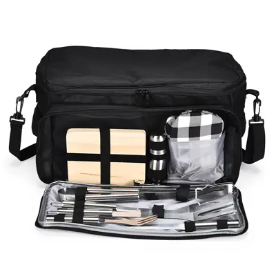 SF_Carousel_GrillSet Grippi Sports 11-Piece BBQ Grill Set with Case