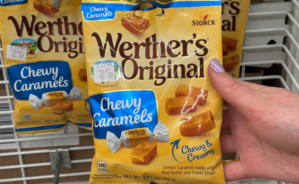 Werther’s Caramels in Ocean State Job Lot stores