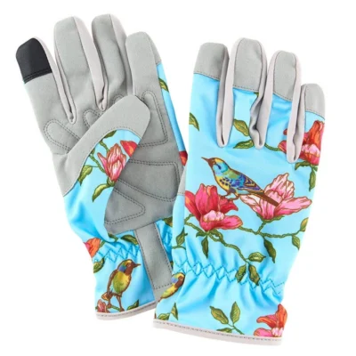 SF_MothersDay_GardenGroveWomensCushionedPalmSyntheticLeatherBlueBirdFloralGardenGlove_SKU_ 292672