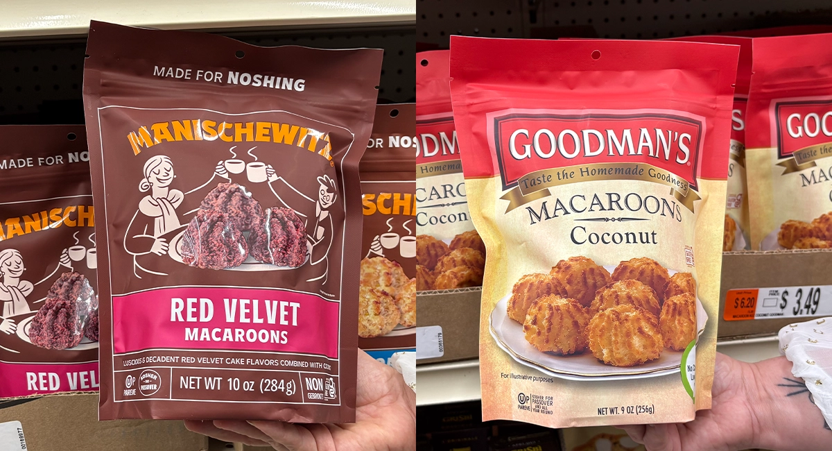Goodman’s and Manischewitz Macaroons at Ocean State Job Lot Stores