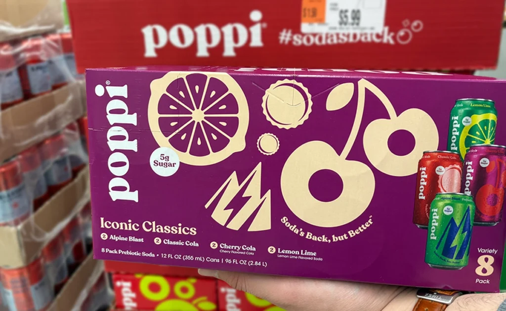 poppi soda at Ocean State Job Lot