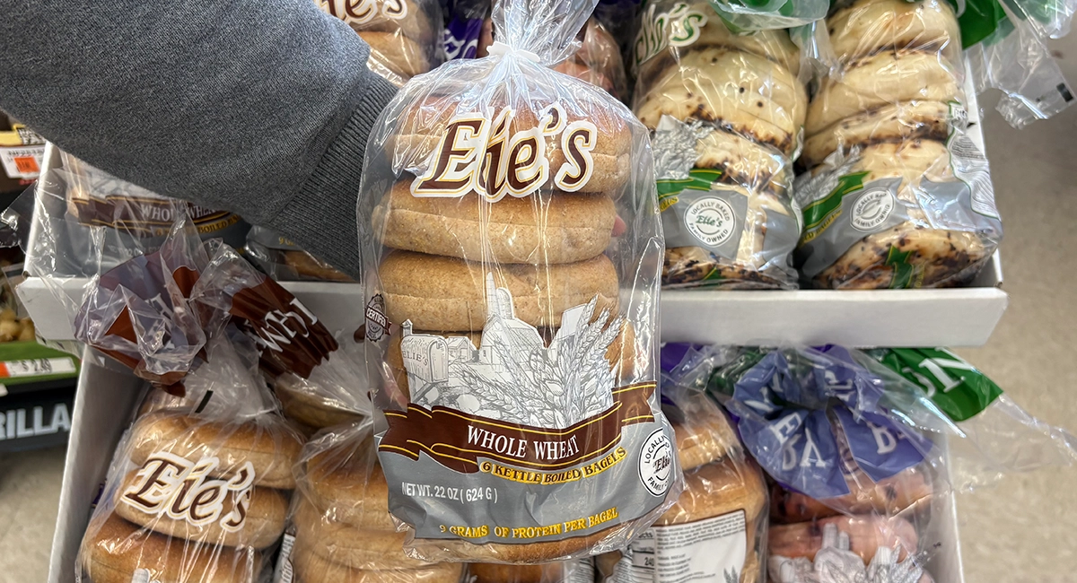 Elie’s Bagels in Ocean State Job Lot stores.