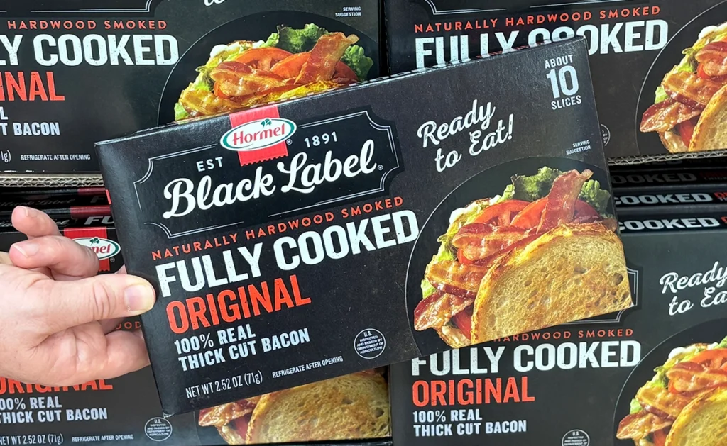 Hormel Microwave-Ready Bacon at Ocean State Job Lot