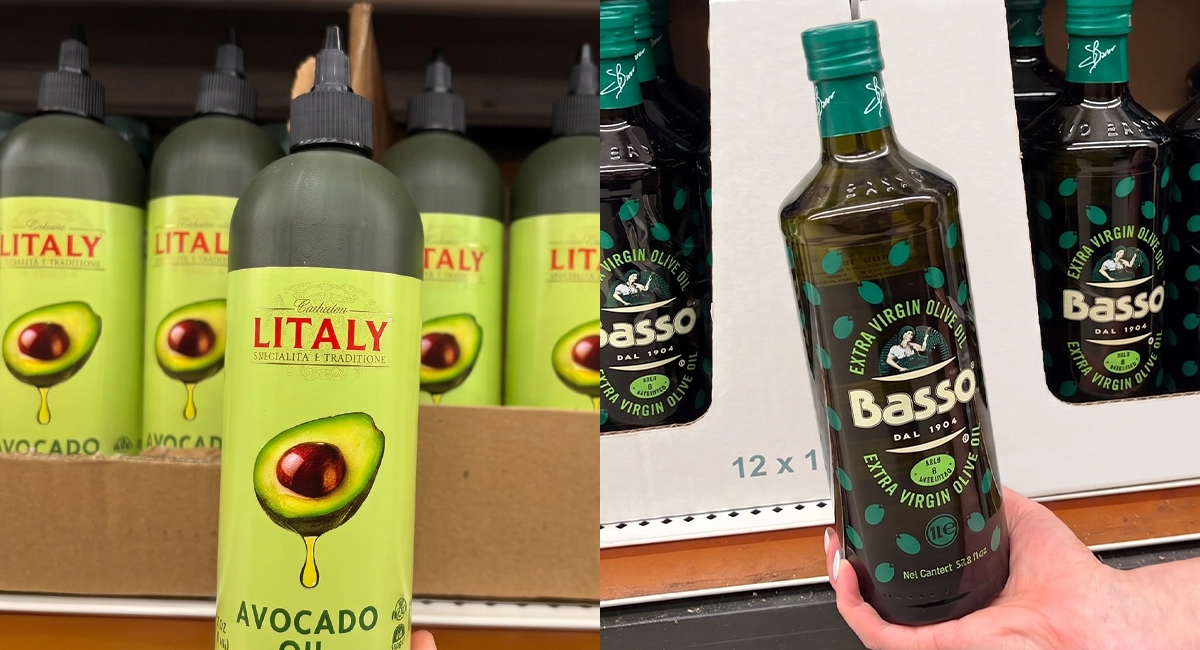 Litaly Avocado Oil and Basso Extra Virgin Olive Oil at Ocean State Job Lot at Ocean State Job Lot stores