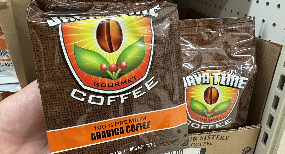 26-ounce Java Time ground coffee at Ocean State Job Lot stores